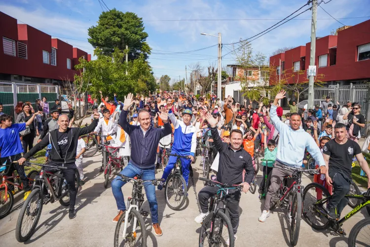 bicicleteada por ituzaingó