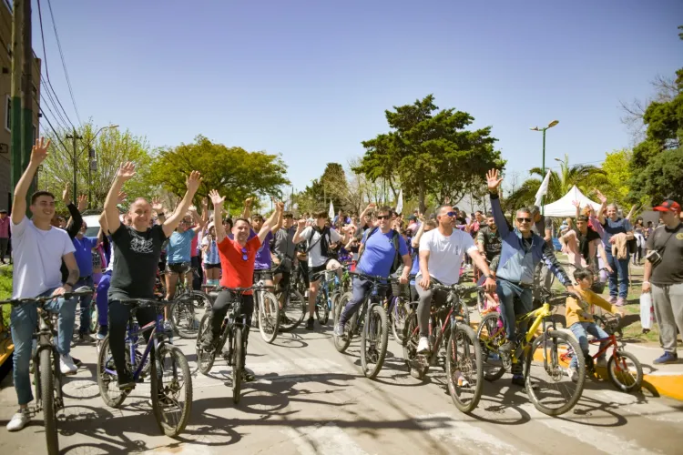 bicicleteada por ituzaingó 