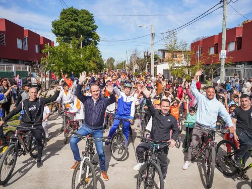 bicicleteada por ituzaingó